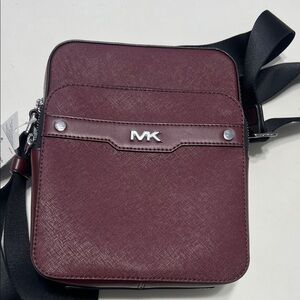 Michael Kors Dark Red Messenger Bag